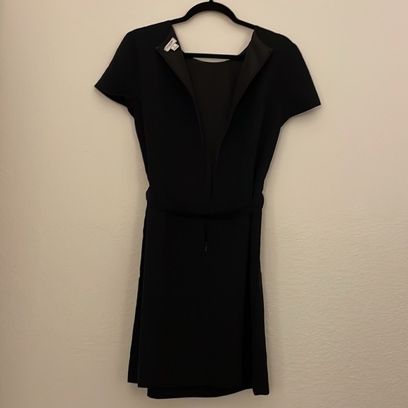 J Crew Factory Black Suiting Dress - Picture 5 of 5